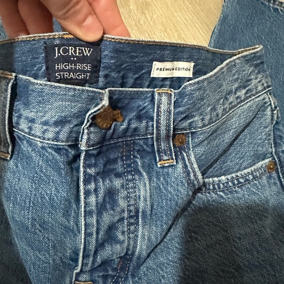 💕J. Crew Premium Denim High-Rise Jeans Size 26P - Picture 5 of 5